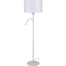 Nowodvorski Lighting Hotel Plus Med Läslampa Vit Golvlampa