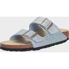 Birkenstock 'Shiny Python' Narrow Fit Snake Mules