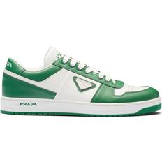 Prada Unisex Trainers Prada Downtown low-top sneakers women Calf Leather/Rubber/Fabric Green