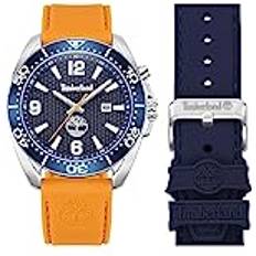 Timberland Unisex Wrist Watches Timberland Unisex's Analog with Silicone TDWGN0010002