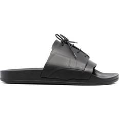 Maison Margiela Men Slippers & Sandals Maison Margiela lace-up rubber slides men Rubber/Rubber/Rubber Black