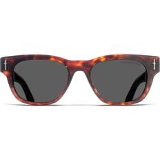 Solglasögon Cutler and Gross Crossbones Squared Sun Dark Turtle - Brun