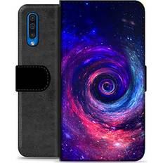 MTP Products Samsung Galaxy A50 Premium Flip Cover med Pung Galakse