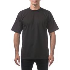 Pro Club Pro Club Men’s Heavyweight Cotton Short Sleeve Black T-Shirt