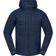 Norrøna Men's Lyngen Aero80 Insulated Zip Hood, XL, Indigo Night