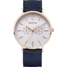 Ure Bering Herreur Classic 40 mm 3 ATM Safirglas Slim Design 14240-864