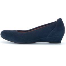 Gabor Ballerinasko Gabor Comfort Ballerinas in Übergrößen Blau 02.690.46 große Damenschuhe