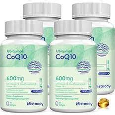 Omega-3-6-9 Supplements Mistaccy Ubiquinol CoQ10 600mg