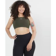 EYDA Ellie High Neck Bra - Dark Olive