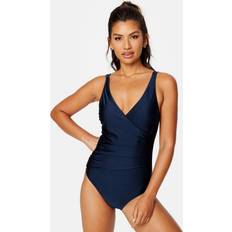 Baddräkter Bubbleroom Hilde Shaping Swimsuit - Dark Blue