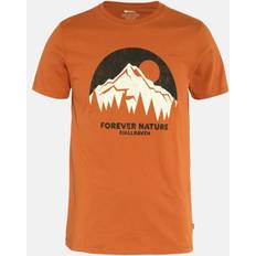 Fjällräven Bruna T-shirts Fjällräven Mens Nature T-shirt Brun TERRACOTTA BROWN/243 X-small