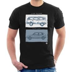 Volkswagen 2XL, Black Like Father Like Son Men's T-Shirt