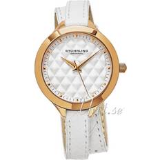 Stührling Original Klockor Stührling Original Damklocka 658.03 Vogue Deauville Vit/Läder Ø38