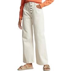 Polo Ralph Lauren White Jeans Polo Ralph Lauren Wide-Leg Cropped Jean