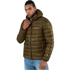 Champion Jakker Champion herren jacke daunenjacke wintersportjacke kapuzenjacke neu khaki 2022 Braun