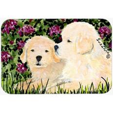 Gold Chopping Boards CoolCookware Golden Retriever Glass Chopping Board