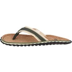 Grønne - Unisex Flip-Flops Gumbies Zehentrenner in Übergrößen Grün 2119 Corker Khaki große Unisexschuhe