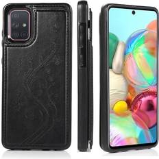 ExpressVaruhuset Samsung A71 Iskunkest V Kotelo 3-taskuinen Flippr V2