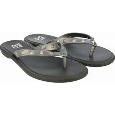 ZAXY Shoes ZAXY Women's Womens Pop Stud Thong Flip Flops Black