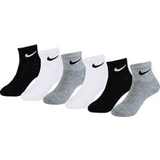 Spandex Underwear Nike Trainer Socks 6 Pack - Grey