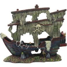 Shipwreck Aquarium Ornament Large