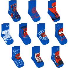 Marvel Underwear Children's Clothing Marvel Spiderman Boys Socks, 10-Pack of Decorative Spiderman Toddler Socks, Amazing Marvel Legends Socks for Boys