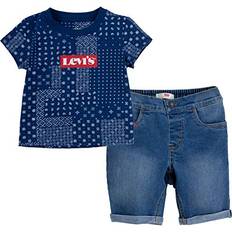 Levi's S Other Sets Levi's Toddler Boys Graphic T-Shirt and Shorts 2-Piece Outfit Set Sizes 2T-4T