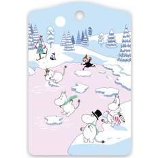 Opto Design Moomin 2022 Blue-white-pink Chopping Board 30cm