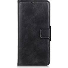 MAULUND Samsung Galaxy S22 Vintage Horse Texture Læder Cover m. Pung Sort