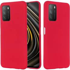 Xiaomi Redmi Note 12 Pro Mobilskal MAULUND Xiaomi Poco M3 Liquid Silicone Case Red