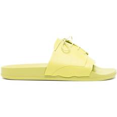 Maison Margiela Men Slippers & Sandals Maison Margiela lace-up pool slides men Rubber/Rubber/Rubber Green