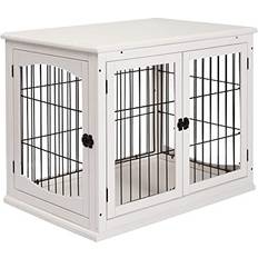 Pawhut PawHut Dog Crate Furniture, Small Dog Cage End