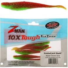 Z-Man Z-MAN SCENTED JERK SHADZ 4" NUKED CHICKEN GLOW
