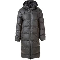 Weather Report Autumn PU Puffer Parka Vinterjakke Dame