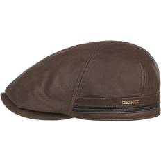 Herre - Skinn Capser Stetson Duck Cap Cowhide, Brown