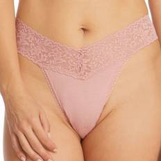 Hanky Panky Trusser Hanky Panky Classic Cotton Rise Thong - Oud Roze Katoen