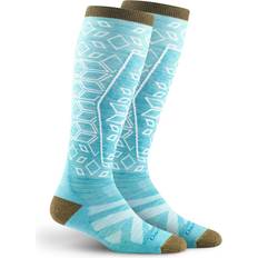 Darn Tough Socken Darn Tough Traverse Over-The-Calf Socks - Aqua