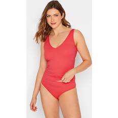 Red Tankinis LTS Tall Textured Tankini