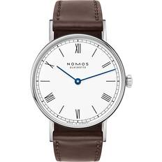 Nomos Glashütte Klockor Nomos Glashütte Ludwig 33 Duo emailleweiss 242