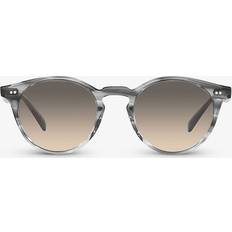 Oliver Peoples Grey OV5459SU Romare Round-frame Acetate
