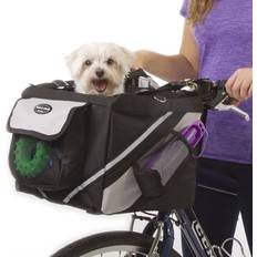 Greenzech Pet Puppy Bicycle Basket Storage Puppy Ride Bike Canopy Dog Cat Carrier