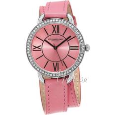 Stührling Original Klockor Stührling Original Damklocka 587.03 Vogue Deauville Rosa/Läder Ø37