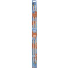 Yarn & Needlework Supplies Pony Maple Single Knitting Needles, 35cm