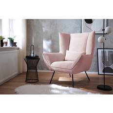 Pink Lounge Chairs KAWOLA Sessel IVA Lounge Chair