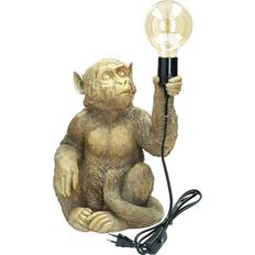 WERNS Apa Abu Sittande Guld New Bordslampa