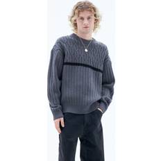 Filippa K Homme Pulls Filippa K Patchwork Sweater Grey