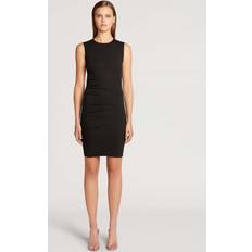 Wolford Short Dresses Wolford Draped Mini Dress Amina Muaddi L Black