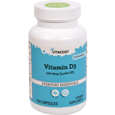 Vitamins & Supplements Vitacost Vitacost Vitamin D3 as Cholecalciferol mcg 100 pcs