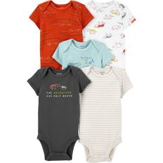 Carter's Carter's Baby Boy Multi Pack Bodysuits Adventure has only begun, Preemie