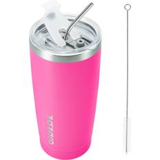 BJPKPK 20oz Stainless Steel Tumbler with Lid Travel Mug